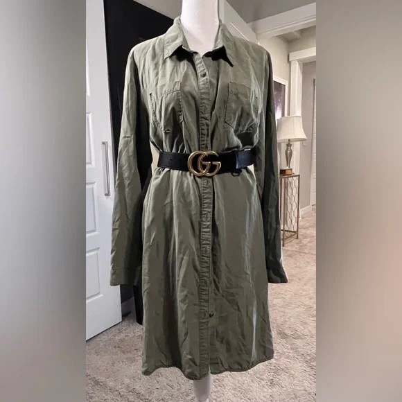 merona shirt dress Merona Shirt Dress, size L